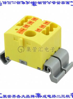 3273204 接线板专用连接器7POS中等25.2mm黄色