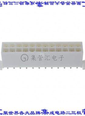 1-794072-1 针座连接器24POS接头2排4.14mm公形插针通孔直针镀金