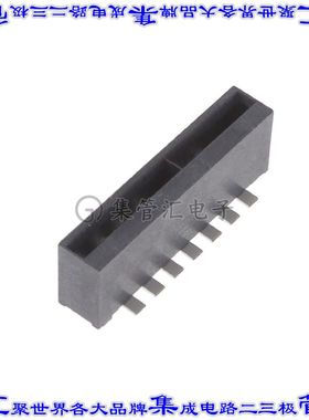 PEC-07-02-T-S-A 卡边缘连接器7POS母头2.54mm黑色锡