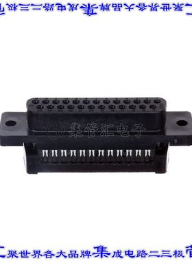 1658614-2 连接器25POS插座母插口2排D-Sub自由悬挂