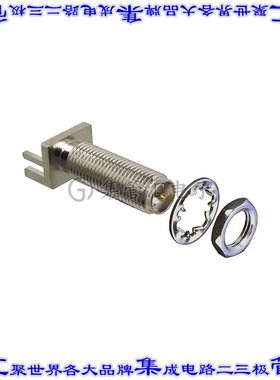 CONREVSMA003.062-L 同轴连接器RP-SMA插座公插针焊接50欧姆板边