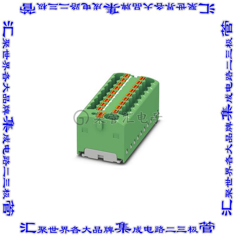 1047422 接线板专用连接器19POS中等43.9mm绿色