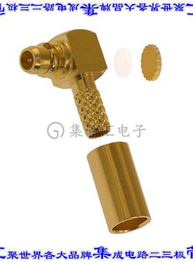 262103 同轴连接器MMCX插头公引脚焊接50欧姆自由悬挂直角