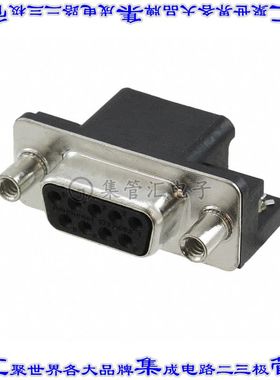 L17SM209SB64T 连接器9POS插座母插口2排D-Sub表面贴装直角