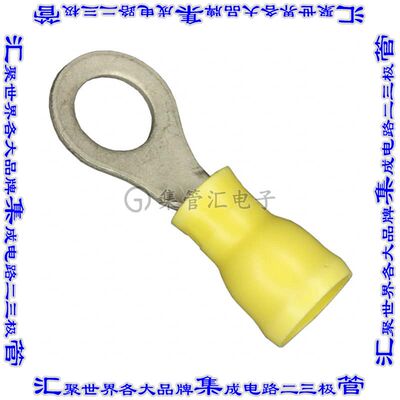 2-35346-1 环形连接器端子圆形5/16接线柱10-12AWG压接