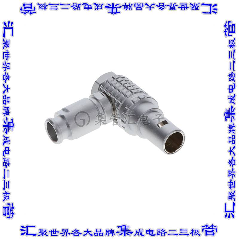 FHG.0B.302.CLAD42Z 圆形连接器2POS插头公引脚焊杯镀金自由悬挂