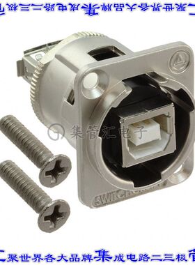 EHUSBBAXPKG 连接器adapter适配器 USB-B插座 至 USB-A插座