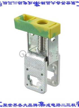424026 0424026接线板专用连接器1POS汇流条中心14.3mm绿色黄色