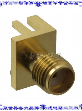 132357-11 同轴连接器SMA插座母插槽焊片50欧姆板边缘