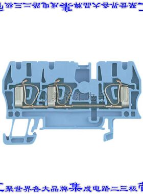 1608550000 端子块连接器3POS馈通式5.1mm蓝色12-30AWG