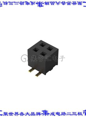 BF100-04-A-D-0-0640-L-C 针座连接器4POS插座2排2mm母形插口表贴