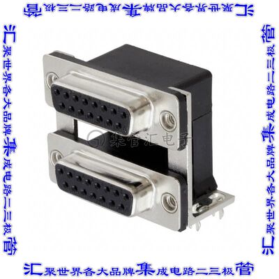 ASUB-277-15TP26 连接器15,15插座母插口D-TYPE型通孔直角