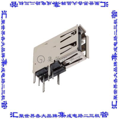 73725-1191BLF 连接器USB-A插座4POS USB 2.0通孔直角
