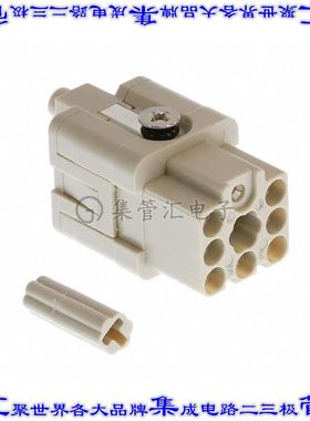 T2080072201-000 连接器7+接地无触头嵌件母头压接