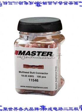 11546 接插件连接器BUTT SPLICE CONN 18-20AWG 100/PK