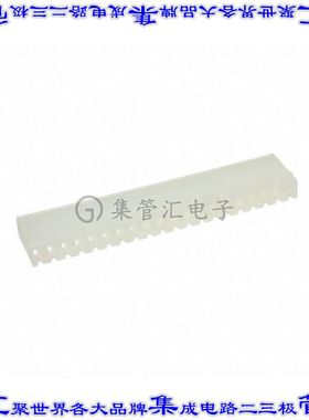 9503201 0009503201矩形连接器外壳20POS插座3.96mm天然色自由悬