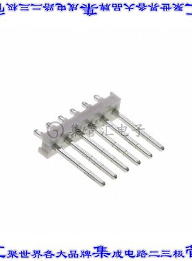 26602061 0026602061针座连接器6POS接头3.96mm公形插针通孔直针