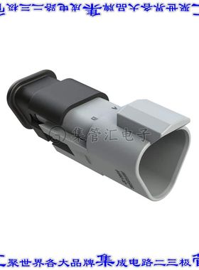 AT04-3P-SR01GRY 矩形连接器外壳3POS插座2排公形引脚灰色自由悬
