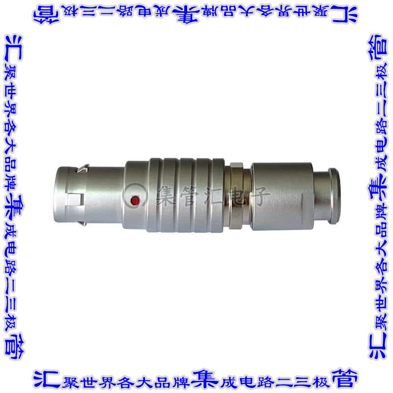 MMI-M1PG08S62B 圆形连接器8POS插头公引脚焊杯镀金自由悬挂