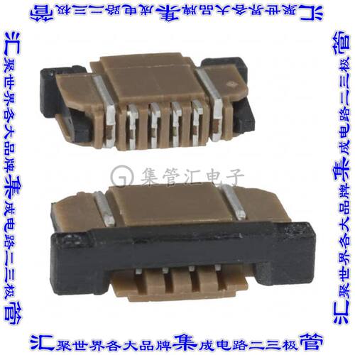 SFW4R-1STE1LF 连接器4POS FFC/FPC 1mm触点底部表面贴装直角