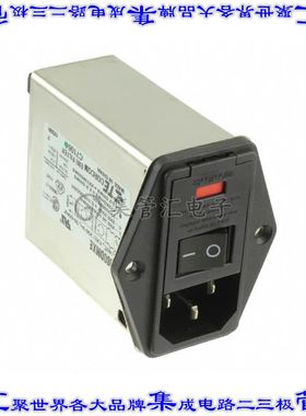 PE0S0DMXE 电源接入连接器3POS插座公插片模块IEC320-C14面板安装