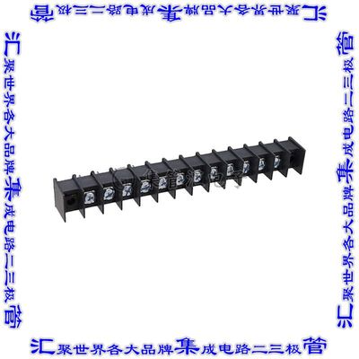 430500-12-0 端子块连接器12电路隔板接线座11.12mm螺钉