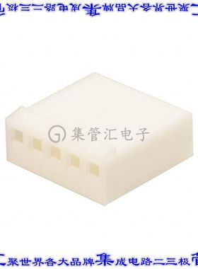 22012057 0022012057矩形连接器外壳5POS插座2.54mm白色自由悬挂