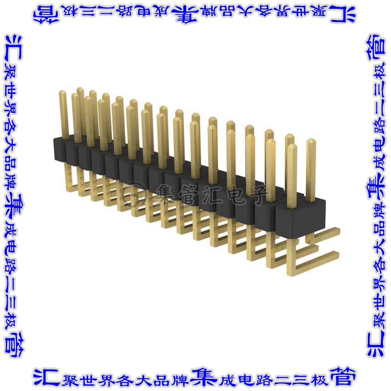 PRPC015DBAN-M71RC 针座连接器30POS分离式2排2.54mm公形插针通孔