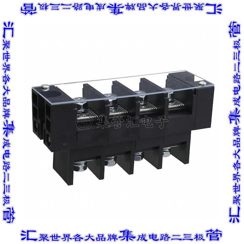 TBU-04-W4-CCS 端子块连接器4电路隔板接线座21mm螺钉