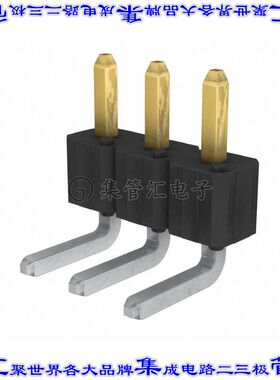 78938-103HLF 针座连接器3POS接头2.54mm公形插针通孔直角镀金
