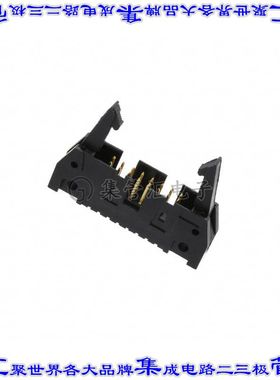 5499786-3 针座连接器16POS接头2排2.54mm公形插针通孔直角镀金