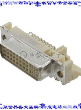 743201007 0743201007连接器DVI-I双链路插座29POS通孔直角