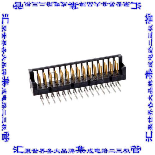 TSSH-115-01-L-D-RA 针座连接器30POS接头2排2.54mm公形插针通孔