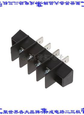 A209104 端子块连接器4电路隔板接线座9.53mm螺钉