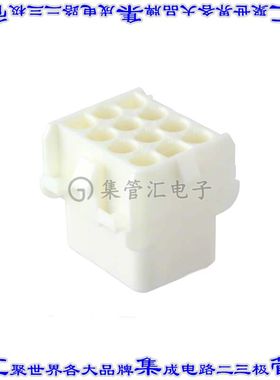 50842122 0050842122矩形连接器外壳12POS插座3排天然色面板安装