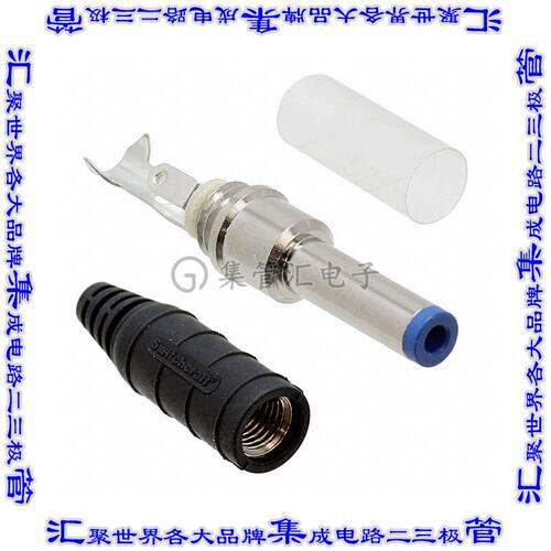S1017 接插件连接器CONN PWR PLUG 2X5.5MM SOLDER