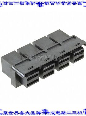 2227582-1 插拔式连接器144(36x4)插座(1x4)SAS,迷你型 HD通孔直