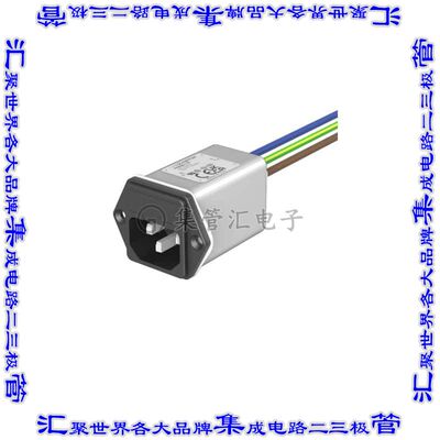 FN9262B-2-07 电源接入连接器3POS插座公插片模块IEC320-C14面板