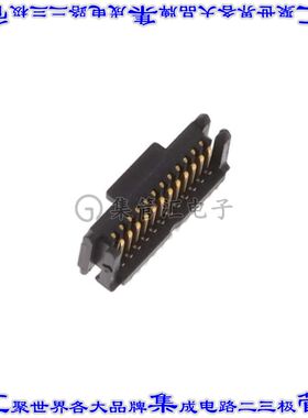 114712-E 板对板连接器12POS插头0.8mm表贴SMD镀金