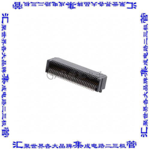 MEC8-130-02-L-D-RA1 卡边缘连接器60POS母头2排0.8mm黑色镀金