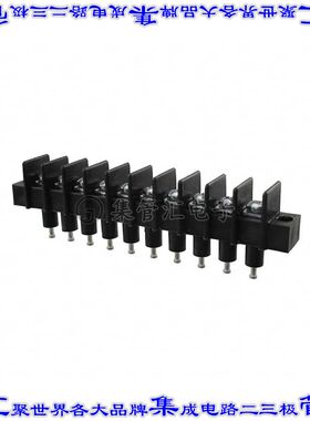 CFTW-10 端子块连接器10电路隔板接线座9.53mm螺钉带紧固板