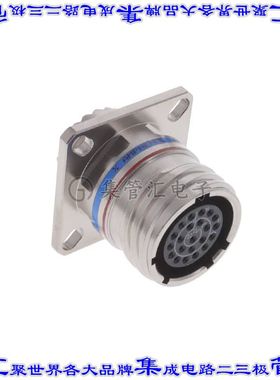 D38999/20FC35SNLC 圆形连接器22POS插座外壳用于母插口银色面板