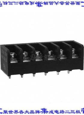 OSTYK22106030 端子块连接器6电路隔板接线座6.35mm螺钉带紧固板