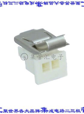 IPD1-02-S-K-M 矩形连接器外壳2POS插座2.54mm母形插口白色自由悬