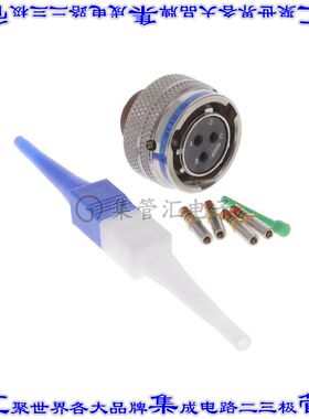 MS27473T12F3S 圆形连接器3POS插头母插口压接镀金自由悬挂