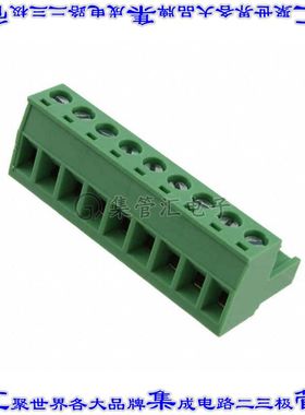 OSTTJ095153 端子块连接器9POS插头母插口5.08mm绿色自由悬挂