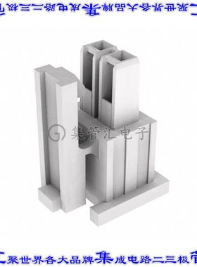 IPD1-02-S-K 矩形连接器外壳2POS插座2.54mm母形插口白色自由悬挂
