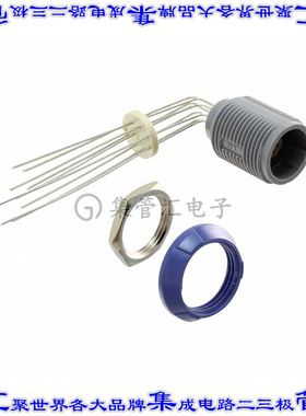 PLB3G620009 圆形连接器9POS插座母插口焊接镀金面板安装通孔直角