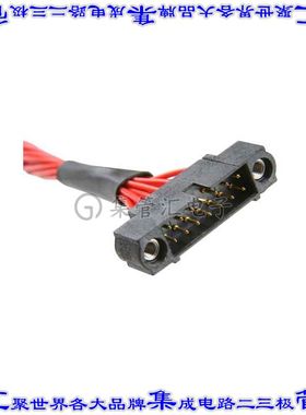 M80-5614205 矩形连接器42POS接头2排2mm公引脚黑色压接镀金自由