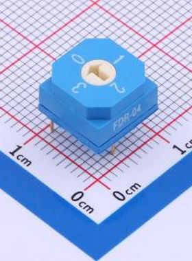 FDR-04 F系列 微型旋转编码开关 插件,10x10mm 旋转编码器